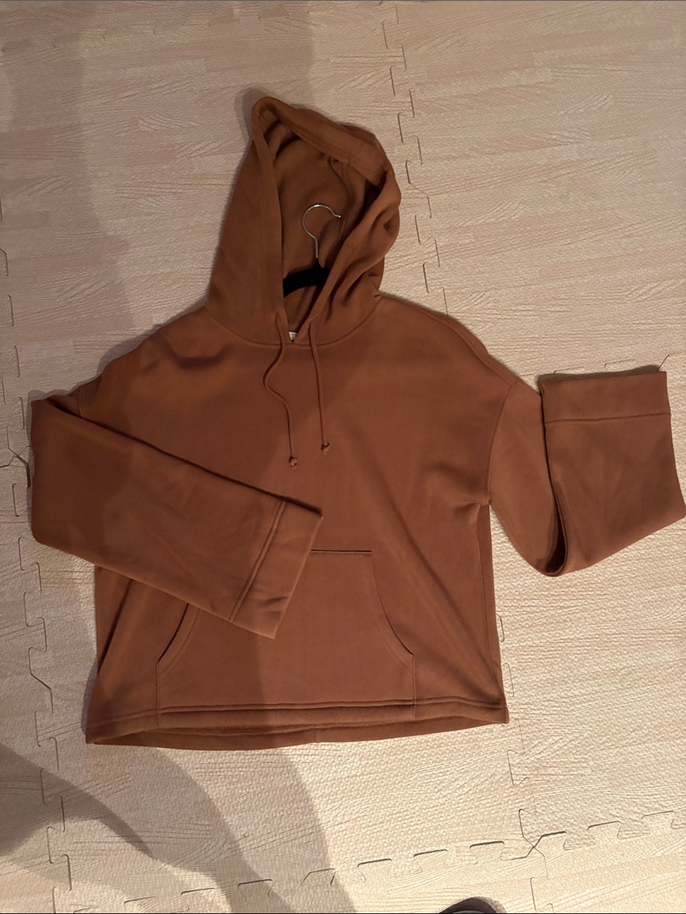 Z Supply Hooded Flare Sleeve Pullover Sweatshirt SMALL NWOT